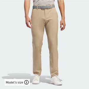 Adidas Men’s ULTIMATE365 TAPERED GOLF PANTS Hemp Tan Khaki IU2832